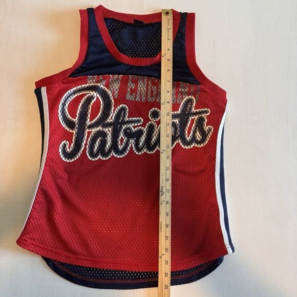 New England Patriots Women’s Medium Mesh Jersey Tank Top NFL Team Licensed - Picture 11 of 11